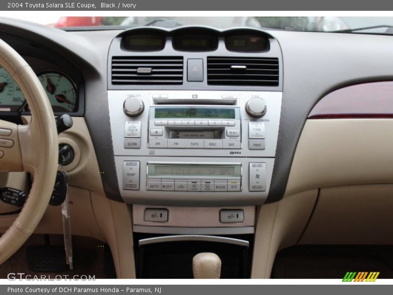 Controls of 2004 Solara SLE Coupe