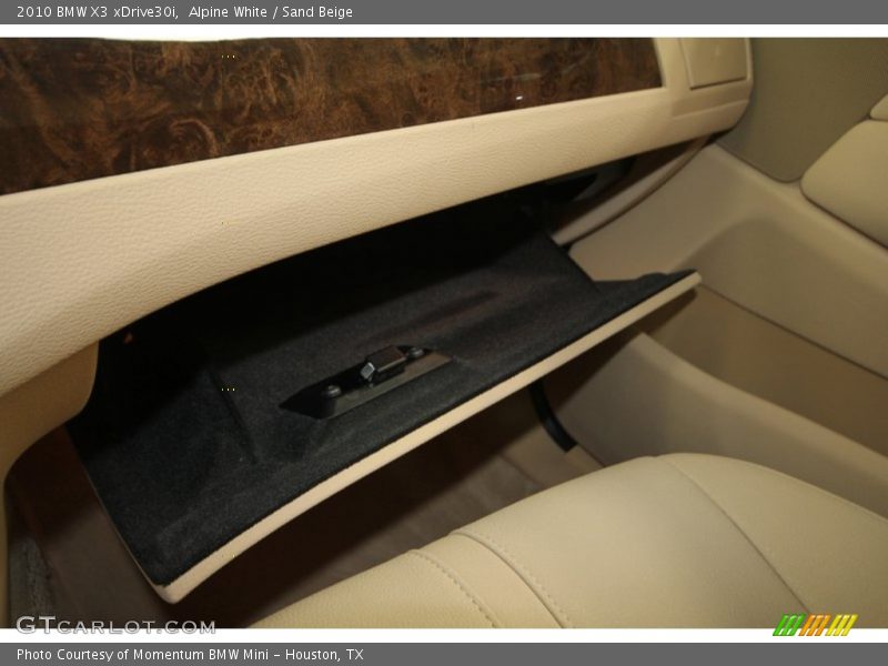 Alpine White / Sand Beige 2010 BMW X3 xDrive30i
