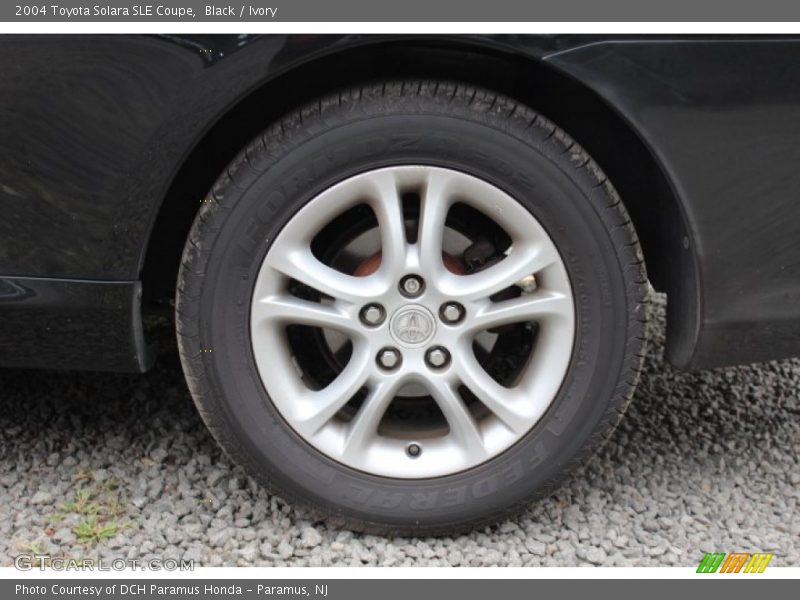 Black / Ivory 2004 Toyota Solara SLE Coupe