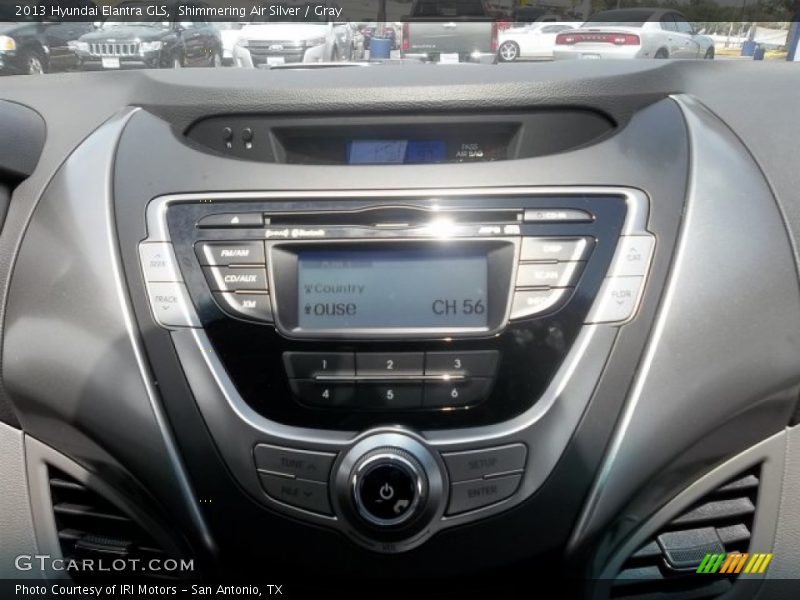 Shimmering Air Silver / Gray 2013 Hyundai Elantra GLS