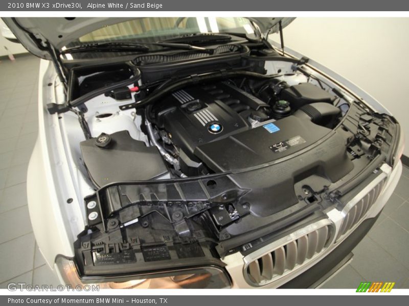 Alpine White / Sand Beige 2010 BMW X3 xDrive30i