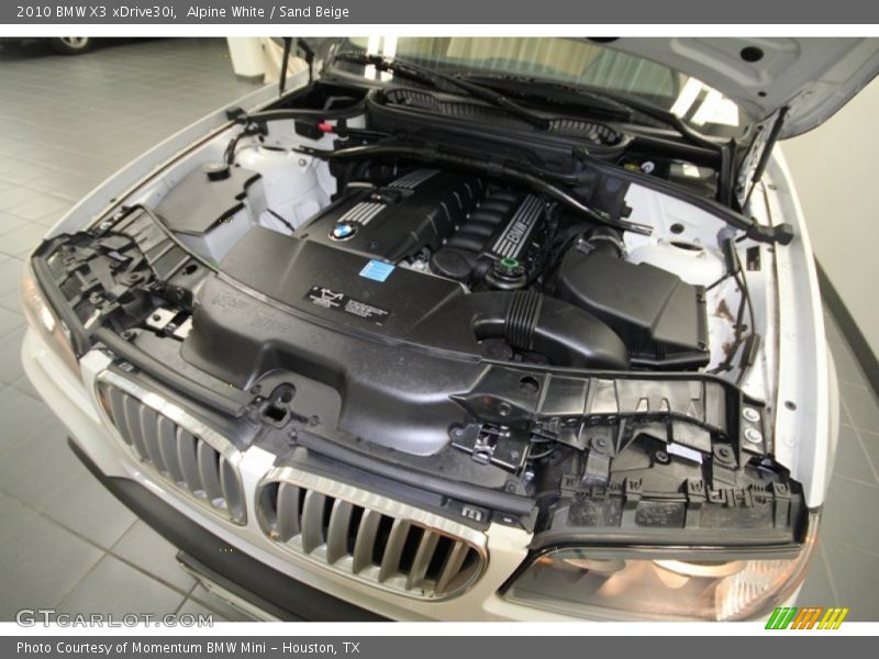 Alpine White / Sand Beige 2010 BMW X3 xDrive30i