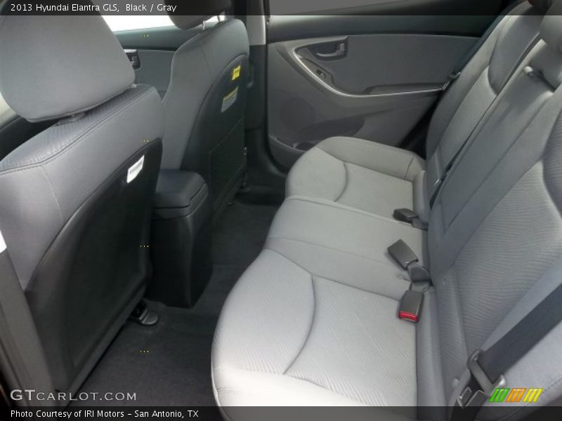 Black / Gray 2013 Hyundai Elantra GLS