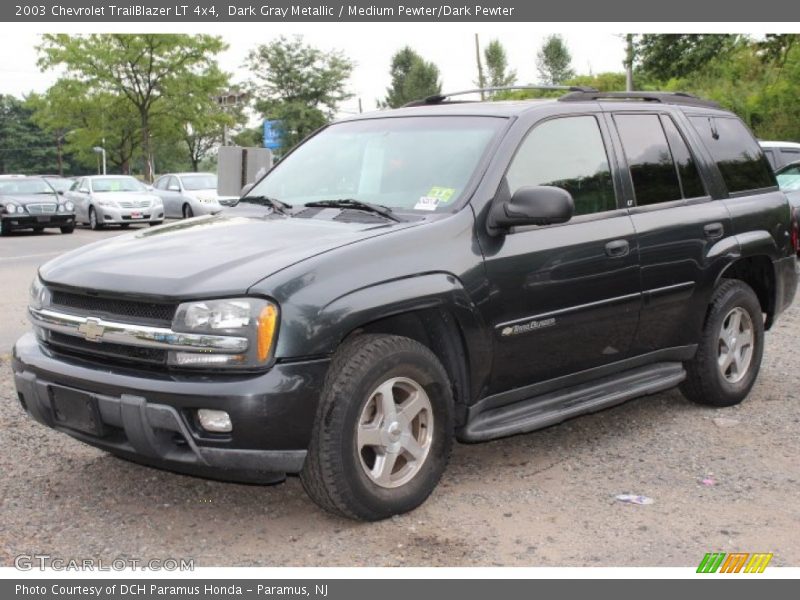 Dark Gray Metallic / Medium Pewter/Dark Pewter 2003 Chevrolet TrailBlazer LT 4x4
