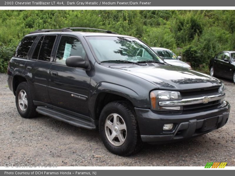 Dark Gray Metallic / Medium Pewter/Dark Pewter 2003 Chevrolet TrailBlazer LT 4x4