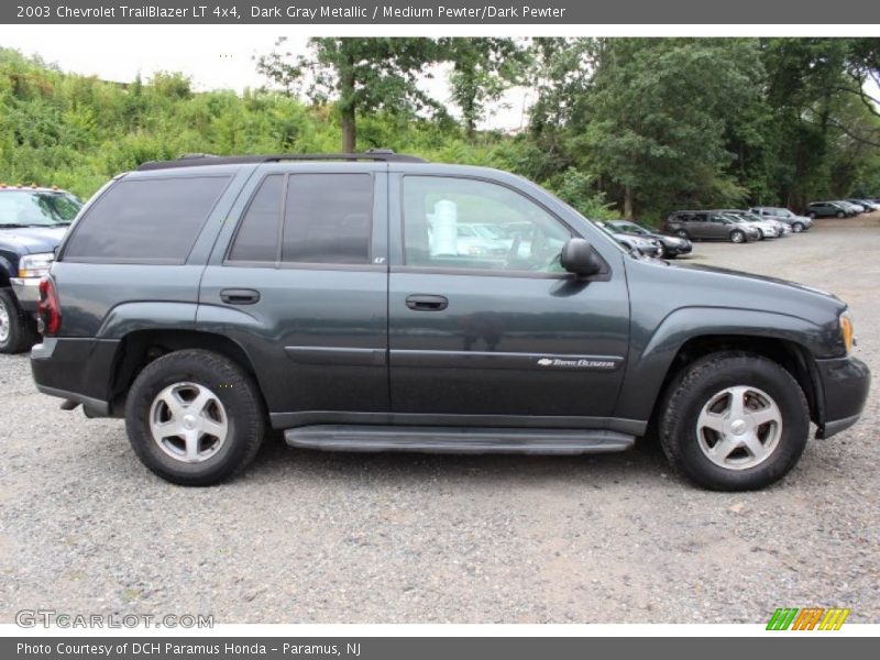 Dark Gray Metallic / Medium Pewter/Dark Pewter 2003 Chevrolet TrailBlazer LT 4x4