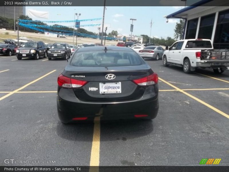 Black / Gray 2013 Hyundai Elantra GLS