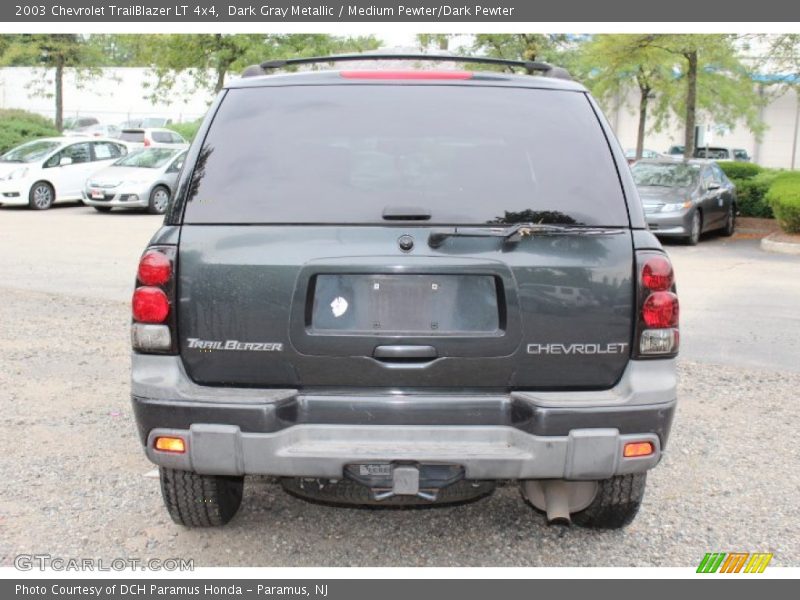 Dark Gray Metallic / Medium Pewter/Dark Pewter 2003 Chevrolet TrailBlazer LT 4x4