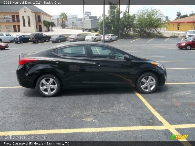 Black / Gray 2013 Hyundai Elantra GLS