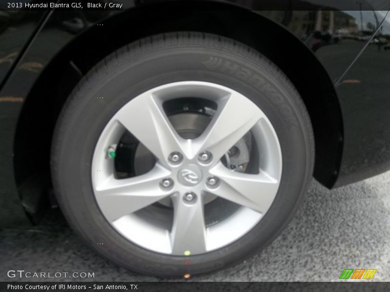 Black / Gray 2013 Hyundai Elantra GLS