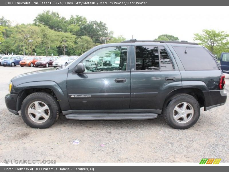 Dark Gray Metallic / Medium Pewter/Dark Pewter 2003 Chevrolet TrailBlazer LT 4x4
