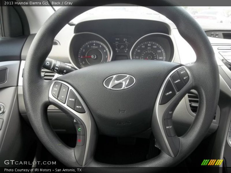 Black / Gray 2013 Hyundai Elantra GLS