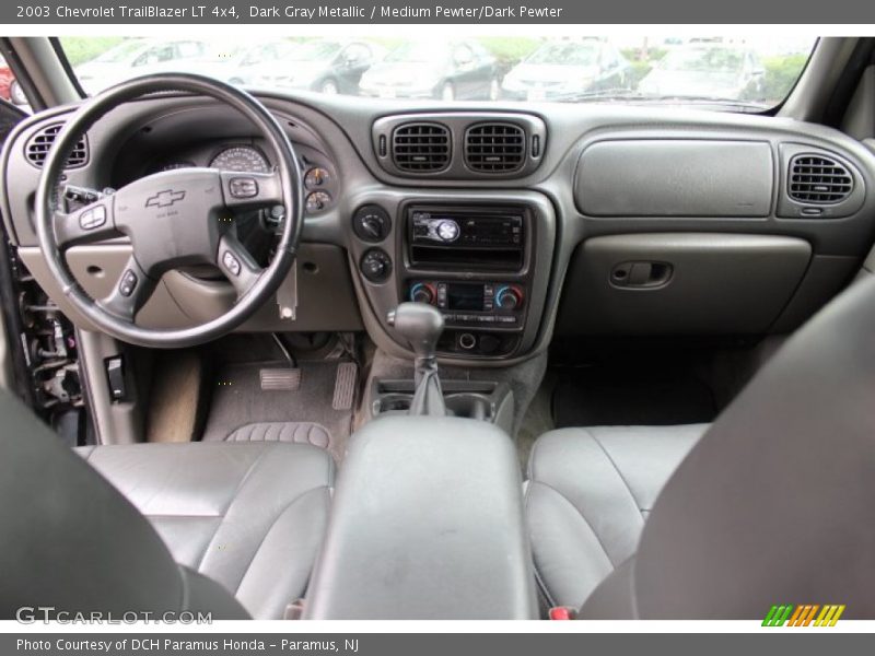 Dark Gray Metallic / Medium Pewter/Dark Pewter 2003 Chevrolet TrailBlazer LT 4x4