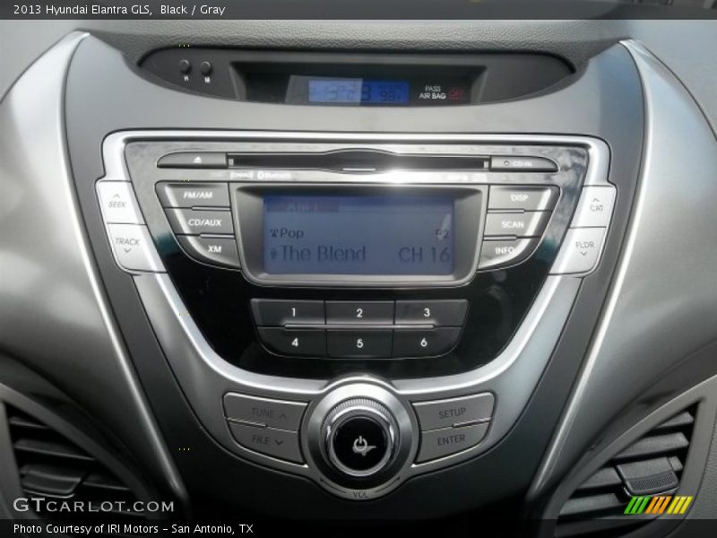 Black / Gray 2013 Hyundai Elantra GLS