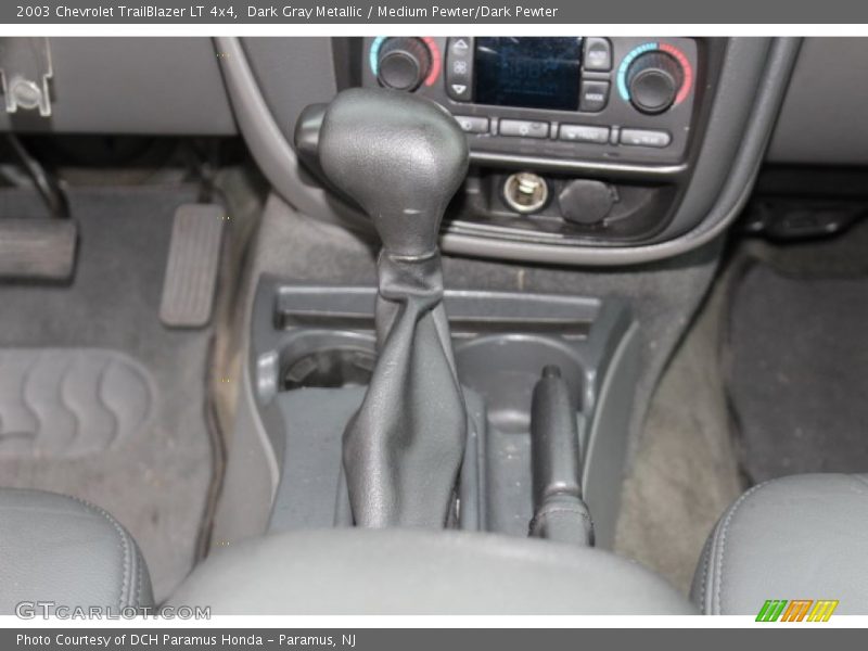 Dark Gray Metallic / Medium Pewter/Dark Pewter 2003 Chevrolet TrailBlazer LT 4x4