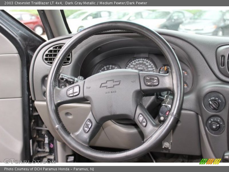 Dark Gray Metallic / Medium Pewter/Dark Pewter 2003 Chevrolet TrailBlazer LT 4x4