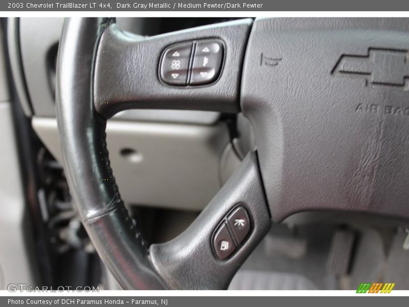 Dark Gray Metallic / Medium Pewter/Dark Pewter 2003 Chevrolet TrailBlazer LT 4x4