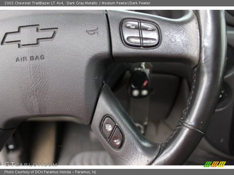 Dark Gray Metallic / Medium Pewter/Dark Pewter 2003 Chevrolet TrailBlazer LT 4x4