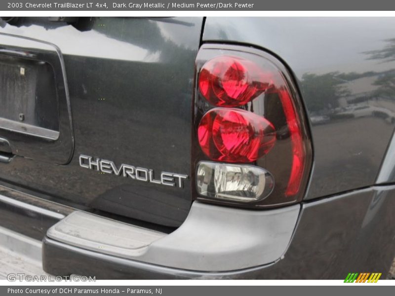 Dark Gray Metallic / Medium Pewter/Dark Pewter 2003 Chevrolet TrailBlazer LT 4x4