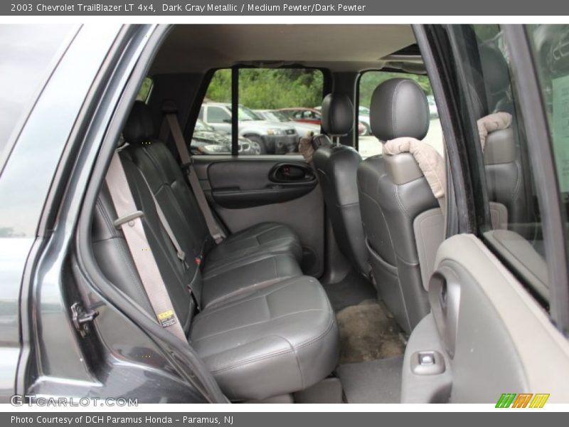 Dark Gray Metallic / Medium Pewter/Dark Pewter 2003 Chevrolet TrailBlazer LT 4x4