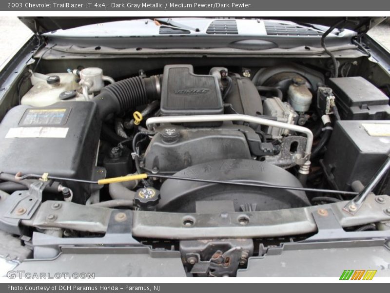 Dark Gray Metallic / Medium Pewter/Dark Pewter 2003 Chevrolet TrailBlazer LT 4x4