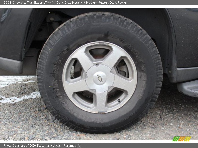 Dark Gray Metallic / Medium Pewter/Dark Pewter 2003 Chevrolet TrailBlazer LT 4x4