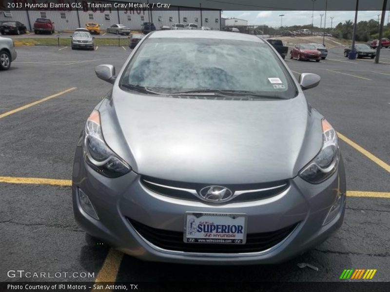 Titanium Gray Metallic / Gray 2013 Hyundai Elantra GLS