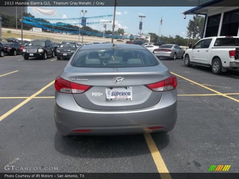Titanium Gray Metallic / Gray 2013 Hyundai Elantra GLS