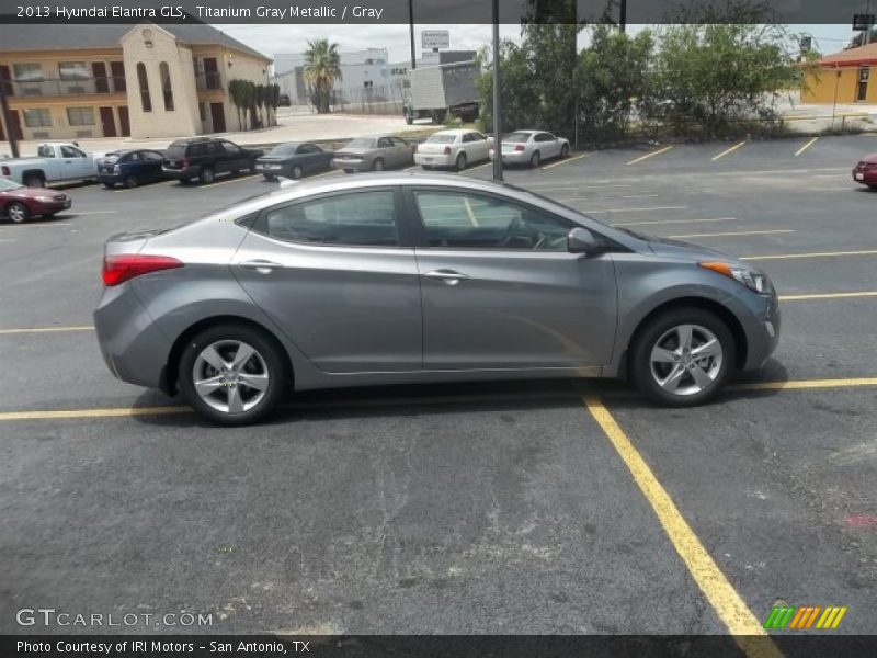 Titanium Gray Metallic / Gray 2013 Hyundai Elantra GLS