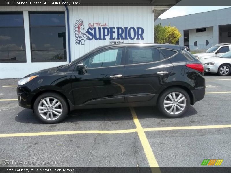 Ash Black / Black 2013 Hyundai Tucson GLS