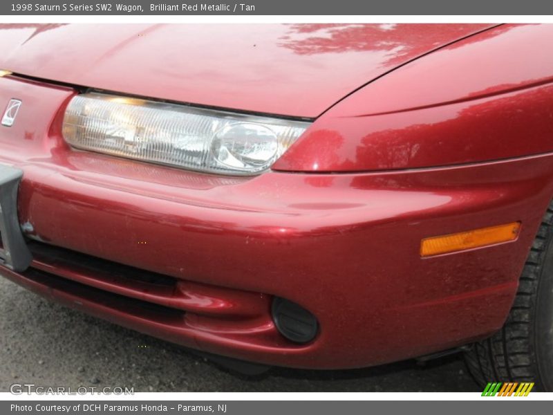 Brilliant Red Metallic / Tan 1998 Saturn S Series SW2 Wagon
