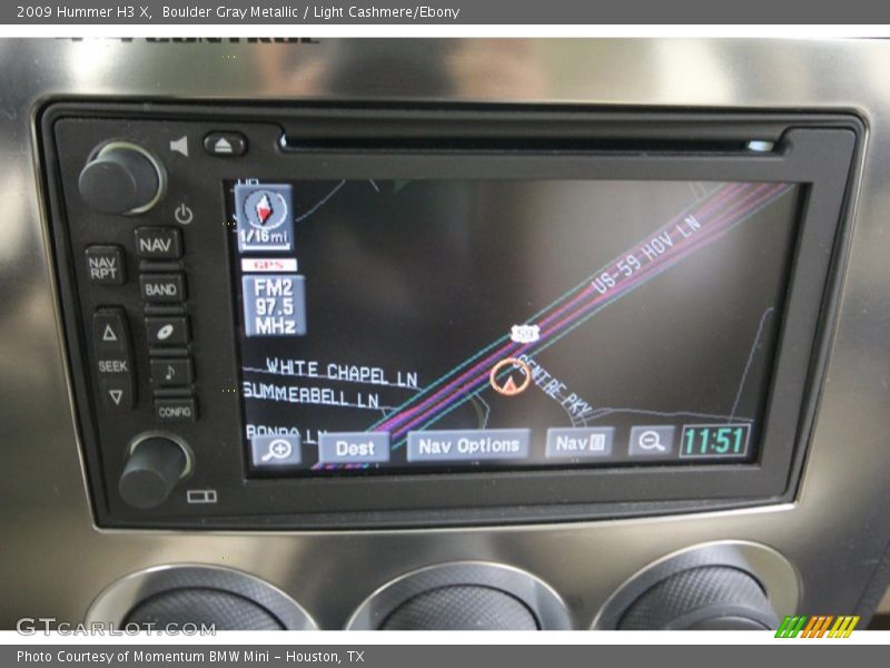 Navigation of 2009 H3 X