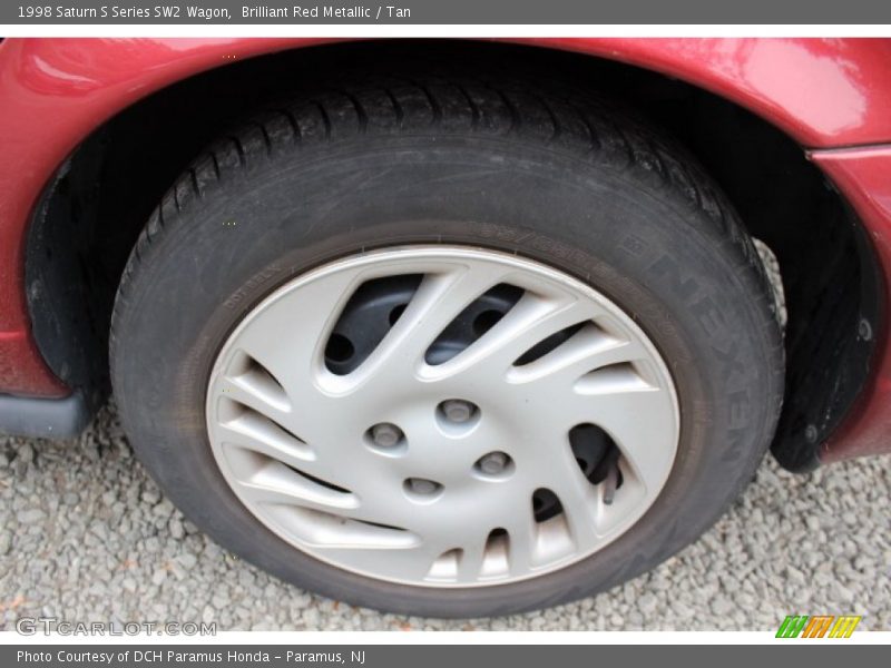 Brilliant Red Metallic / Tan 1998 Saturn S Series SW2 Wagon