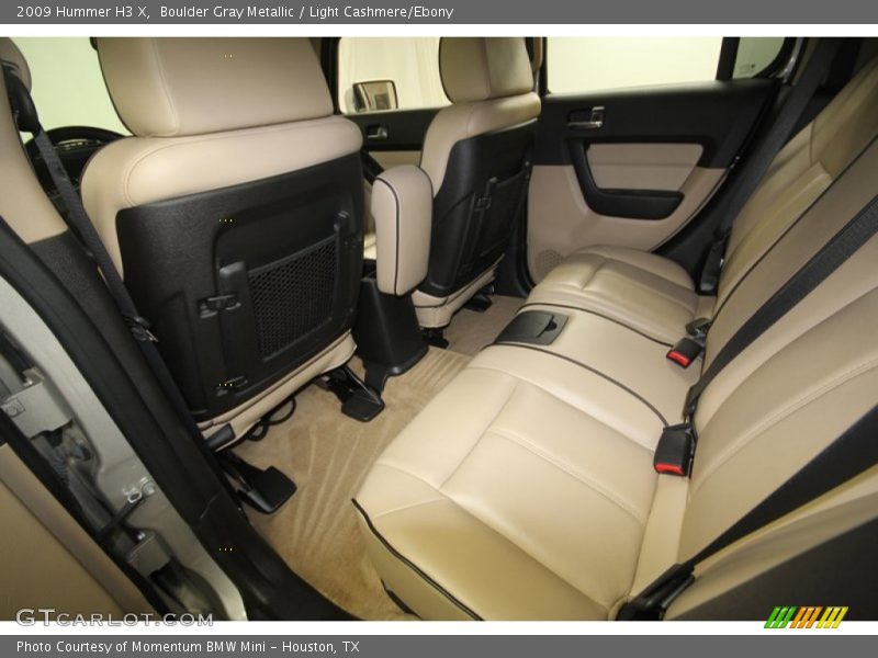 Rear Seat of 2009 H3 X