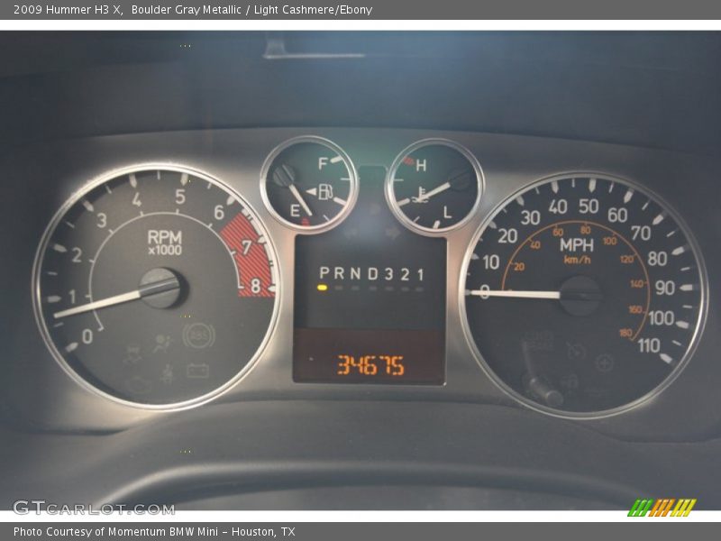  2009 H3 X X Gauges