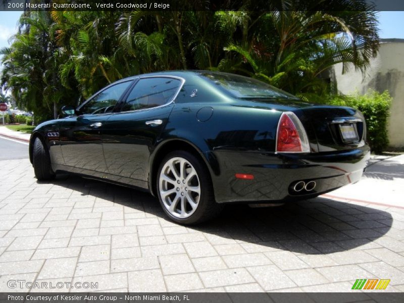 Verde Goodwood / Beige 2006 Maserati Quattroporte