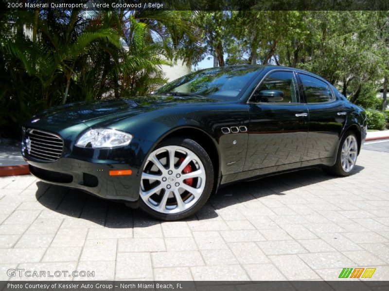 Verde Goodwood / Beige 2006 Maserati Quattroporte