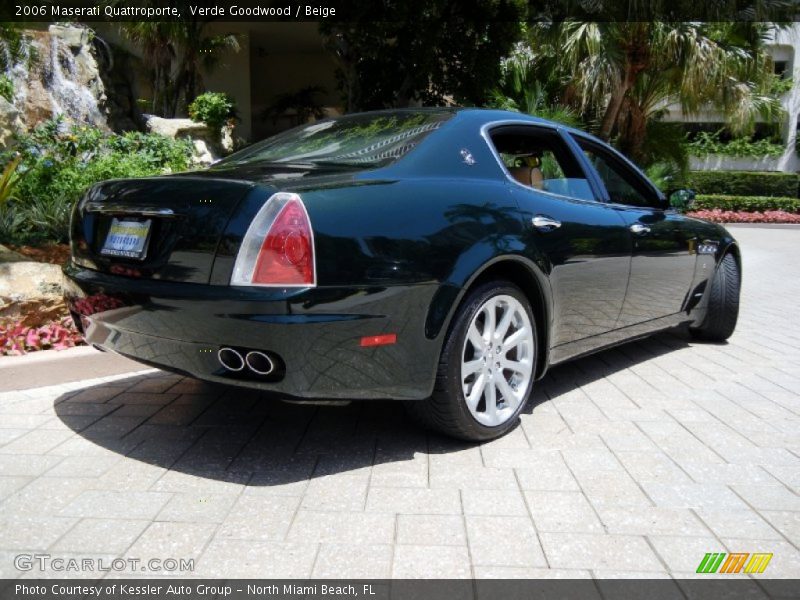 Verde Goodwood / Beige 2006 Maserati Quattroporte