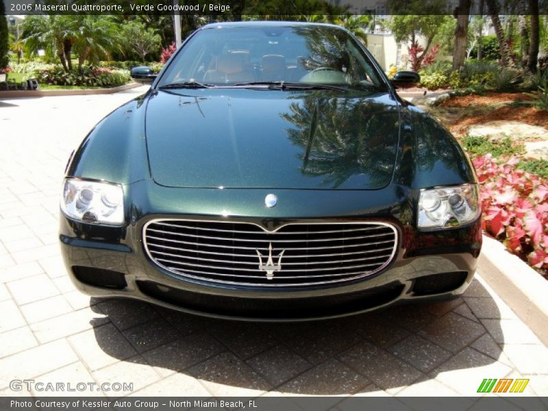 Verde Goodwood / Beige 2006 Maserati Quattroporte