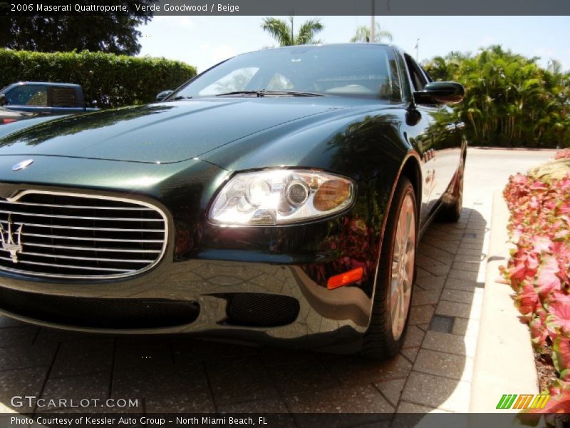 Verde Goodwood / Beige 2006 Maserati Quattroporte