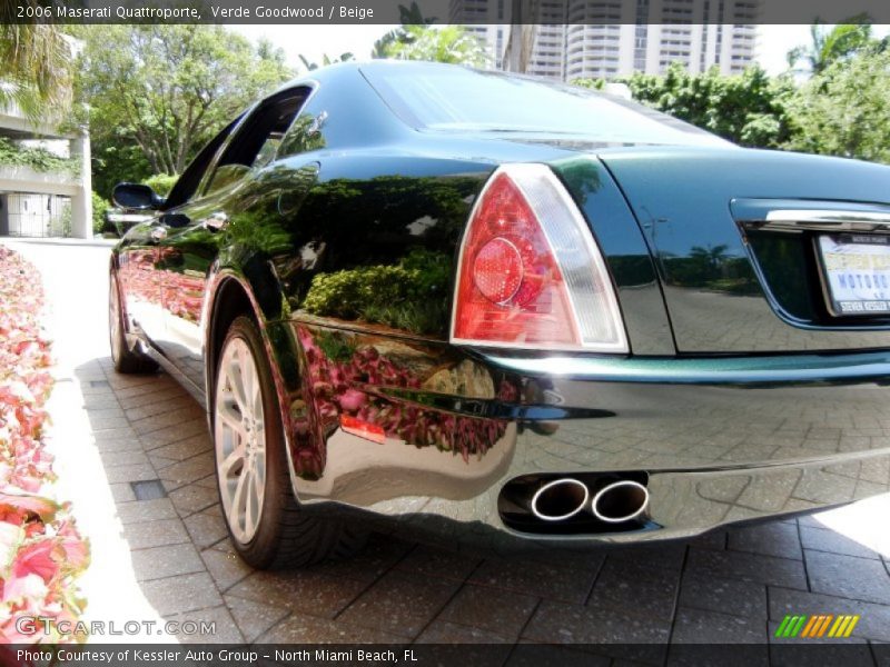 Verde Goodwood / Beige 2006 Maserati Quattroporte