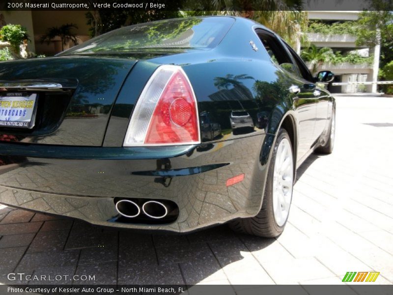 Verde Goodwood / Beige 2006 Maserati Quattroporte