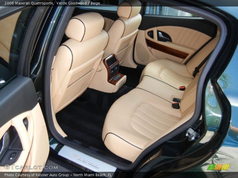 Rear Seat of 2006 Quattroporte 