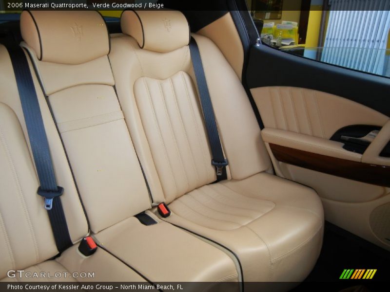 Verde Goodwood / Beige 2006 Maserati Quattroporte