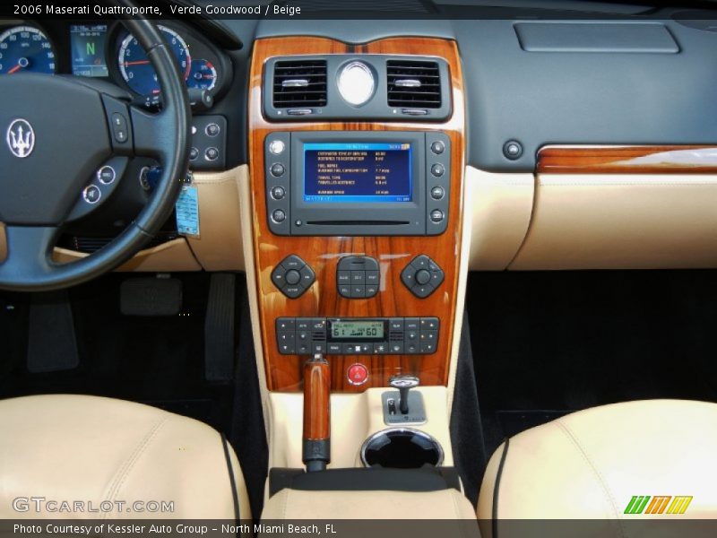 Controls of 2006 Quattroporte 