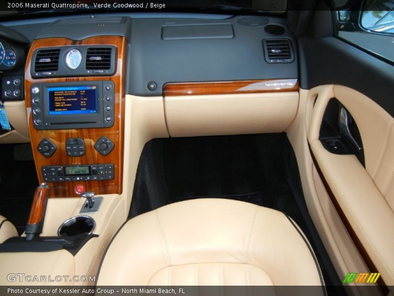 Verde Goodwood / Beige 2006 Maserati Quattroporte