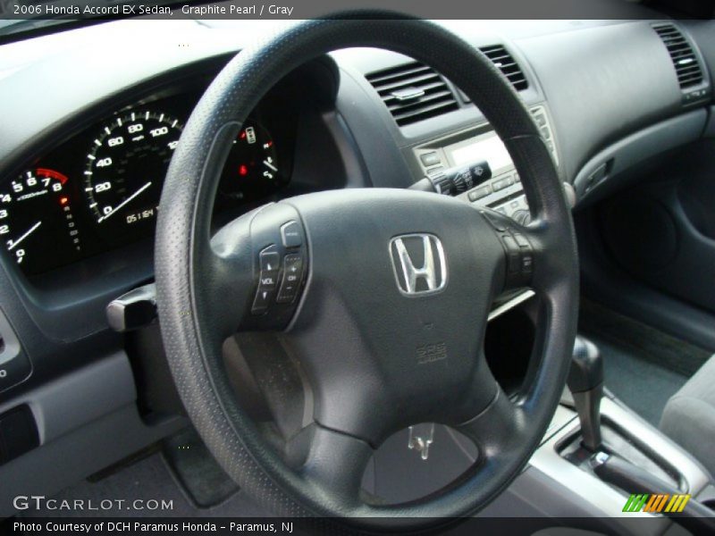 Graphite Pearl / Gray 2006 Honda Accord EX Sedan