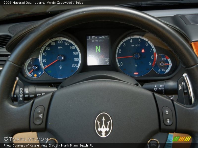  2006 Quattroporte   Gauges