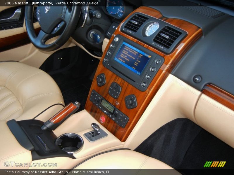 Controls of 2006 Quattroporte 