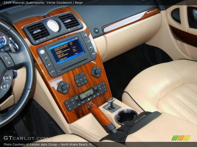 Controls of 2006 Quattroporte 